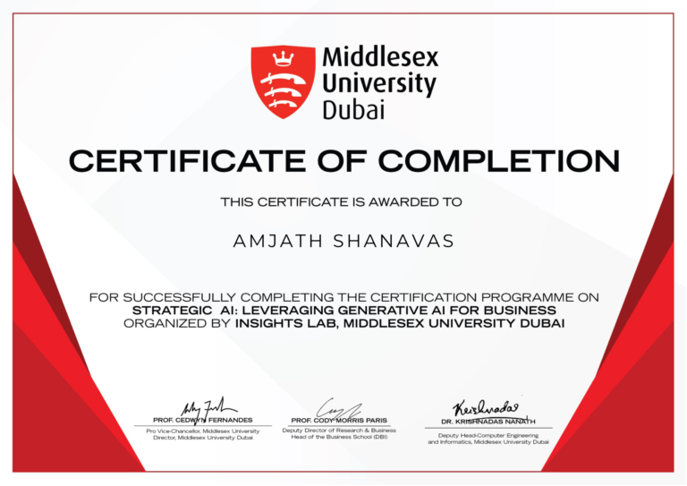 Beige Minimalist Elegant Corporate Business Course Сompletion Certificate